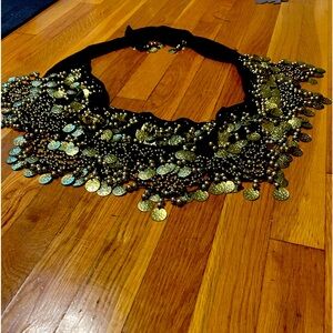 Handmade in Dubai, belly dance, scarf, versatile..sexy 5‘2“ long, OS ..stretch